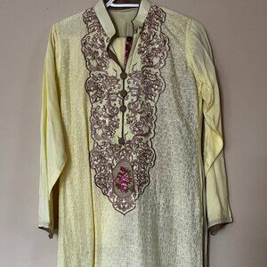 3 Piece Lawn Fully Embroidered Suit - Pakistani/Indian